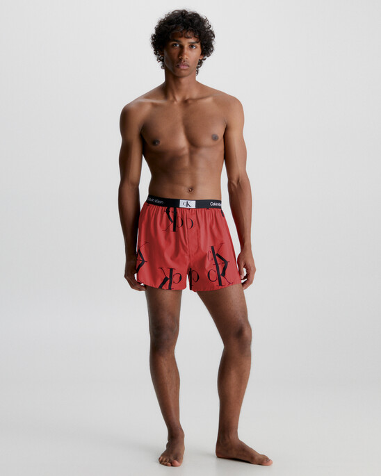 Calvin Klein 1996 梭織棉質平口內褲