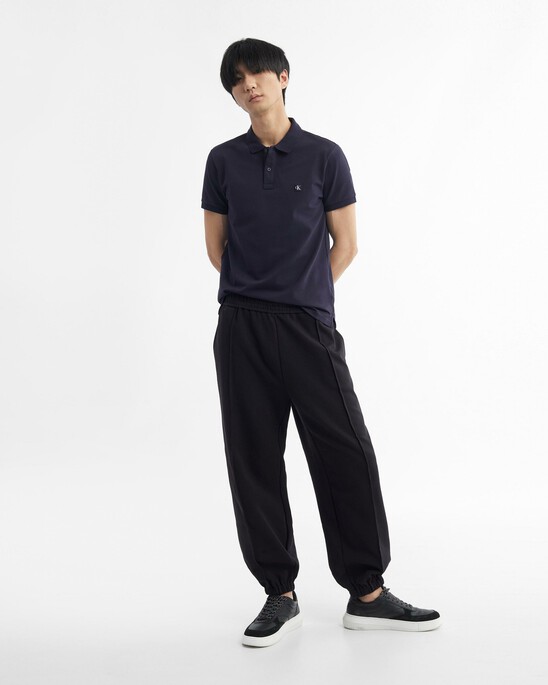 匹馬棉彈性企領修身 POLO 裇