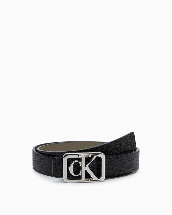 Reversible Monogram Buckle Belt