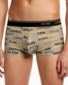 CK ONE PRINT MICRO LOW RISE TRUNKS, 10210 LOGO WARP PRINT+SATELLITE, hi-res