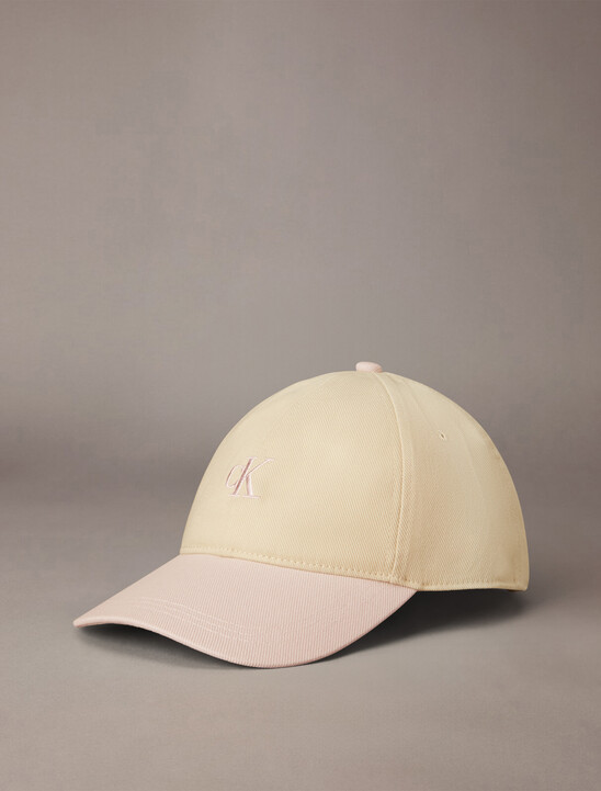 拼色 Monogram 棒球帽
