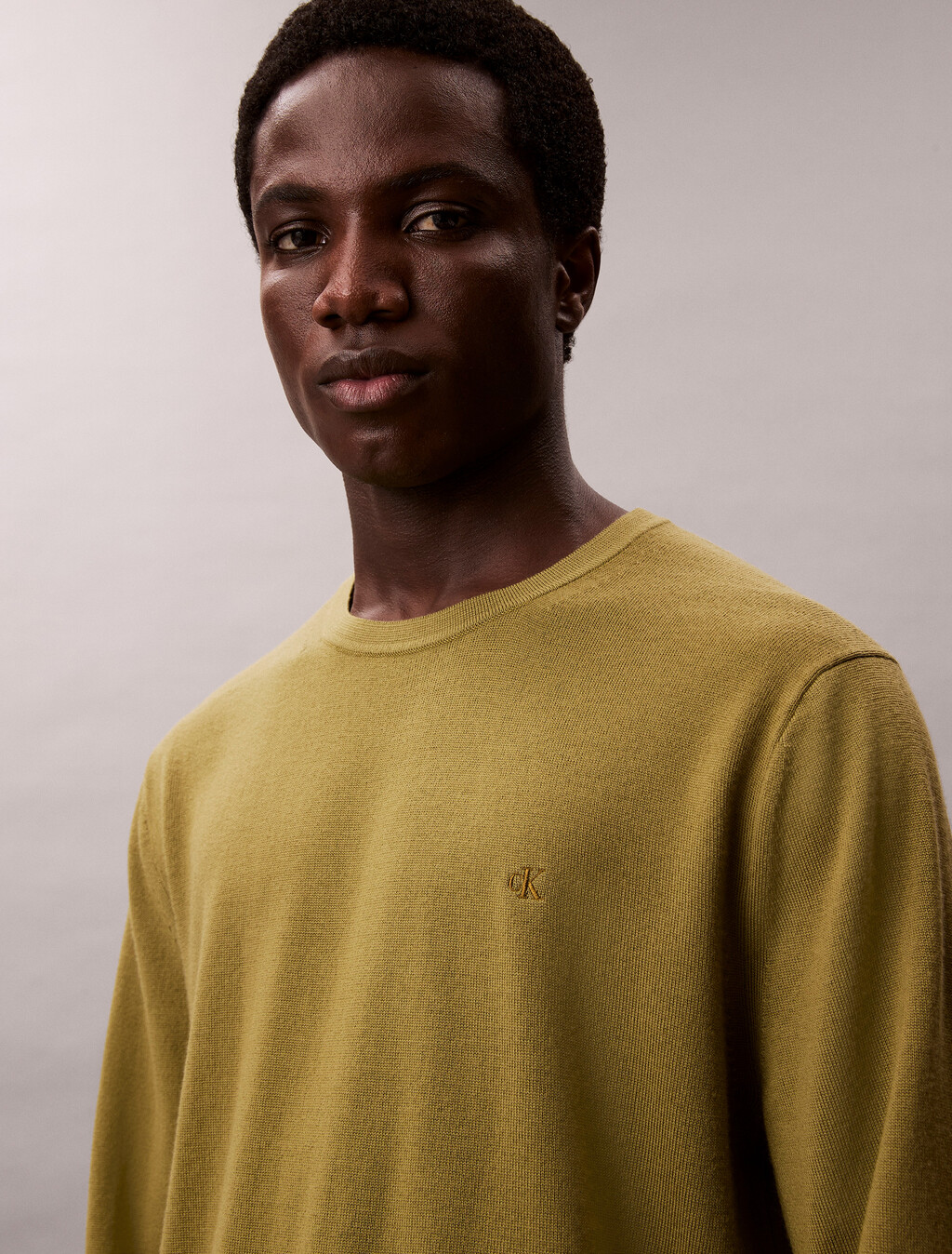 Merino Wool Classic Sweater, Cedar, hi-res