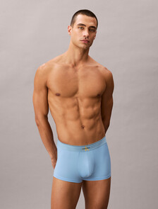 Monogram 圖案低腰平口內褲, gulf blue w/ pale marigold, hi-res