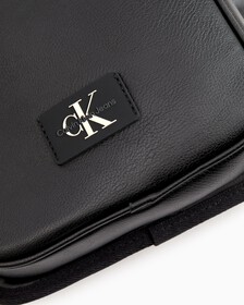 CKJ Tagged Crossbody, BLACK, hi-res