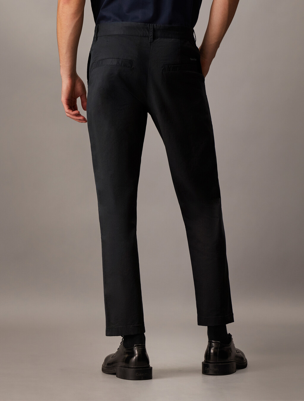 Essentials Taper Chinos, Ck Black, hi-res