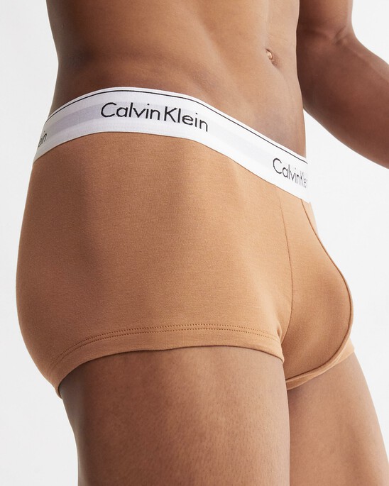 MODERN COTTON 彈性自然色低腰內褲 3 件裝