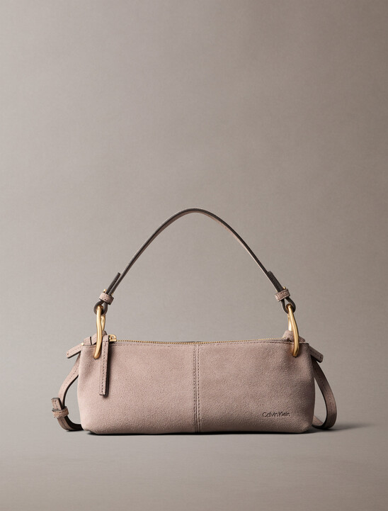 Small Soft Suede Shoulder Bag