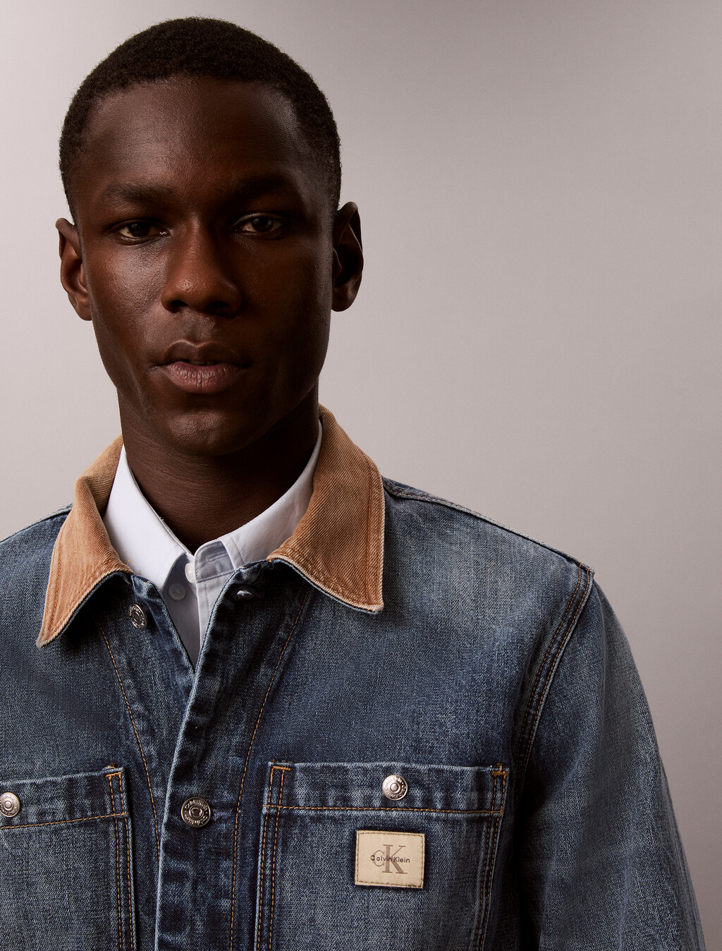 Utility Denim Jacket, SHORT LINE, hi-res