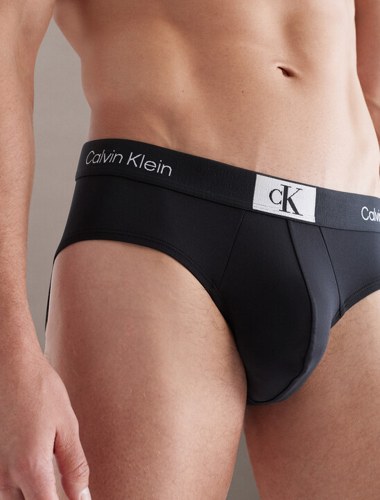 CALVIN KLEIN 1996 微細纖維低腰三角內褲
