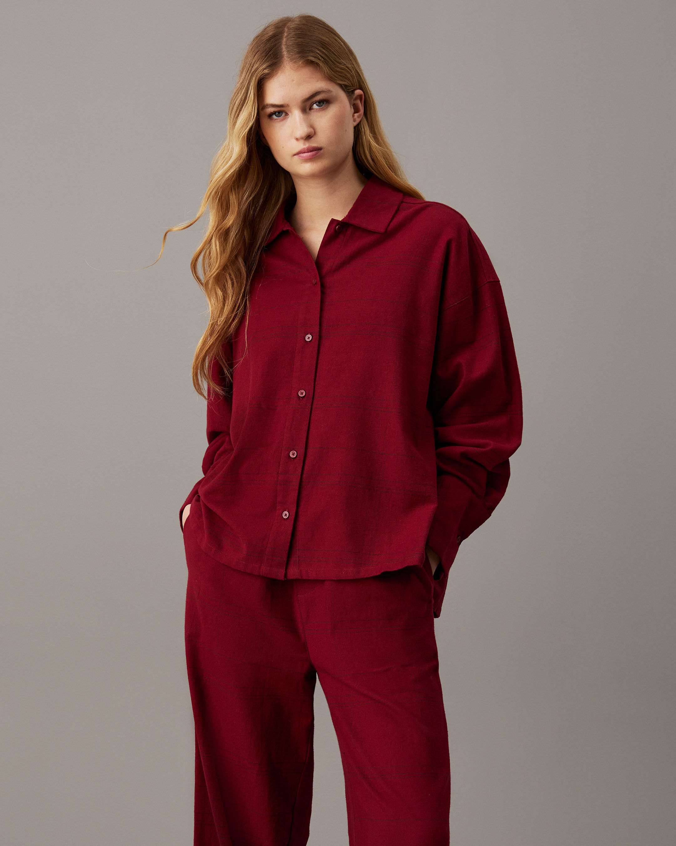 Calvin klein women's sleepwear pants top