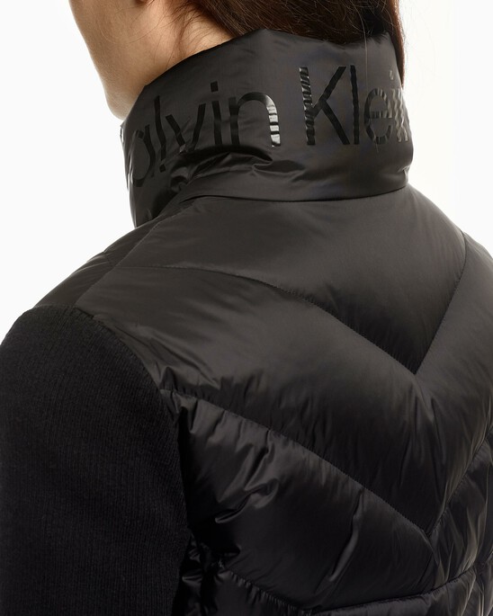 MIX MEDIA DOWN PUFFER JACKET