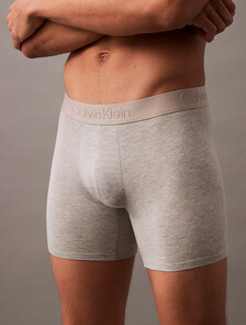 CK Black Bonded Micro Low Rise Trunks, Atmosphere, hi-res