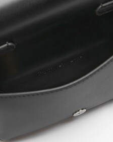 SCULPTED 翻蓋手機斜揹袋, BLACK, hi-res
