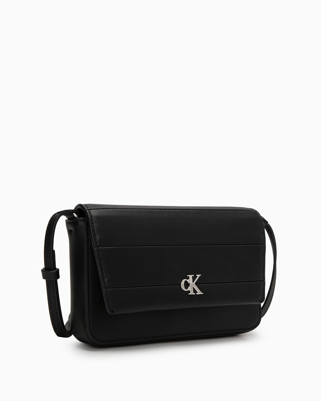 MINIMAL MONOGRAM 掛肩銀包, BLACK, hi-res
