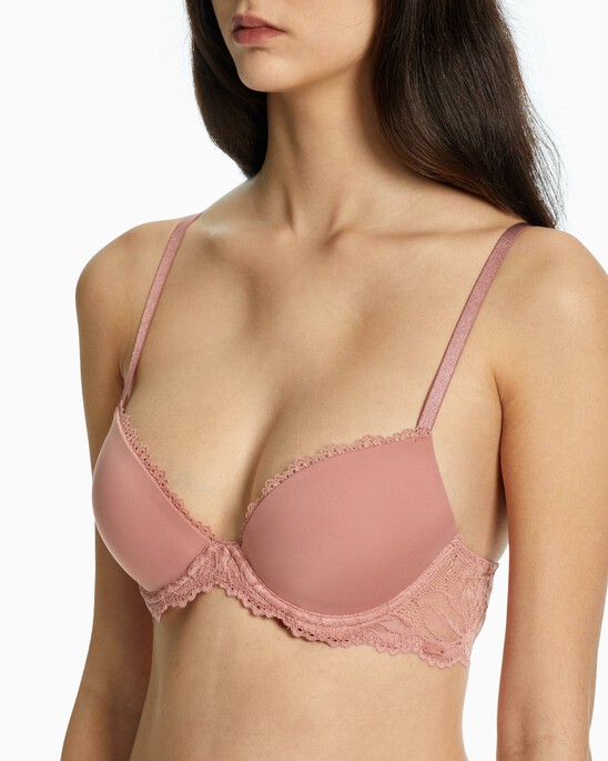 Seductive Comfort Lotus Floral Lifting Demi Bra