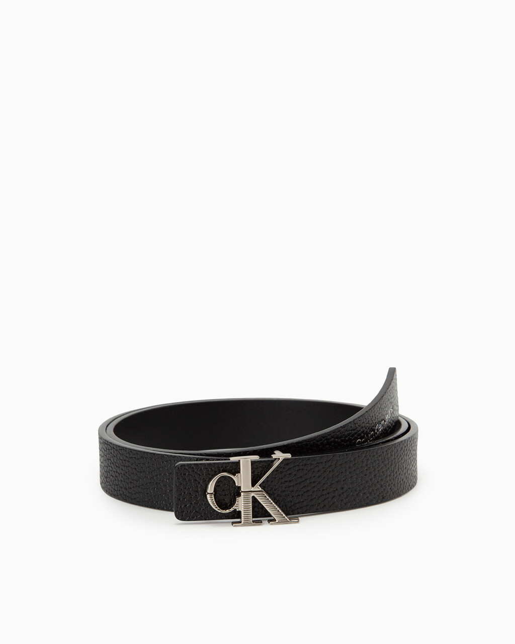 MONOGRAM 搭扣雙面皮帶 25 毫米, BLACK, hi-res