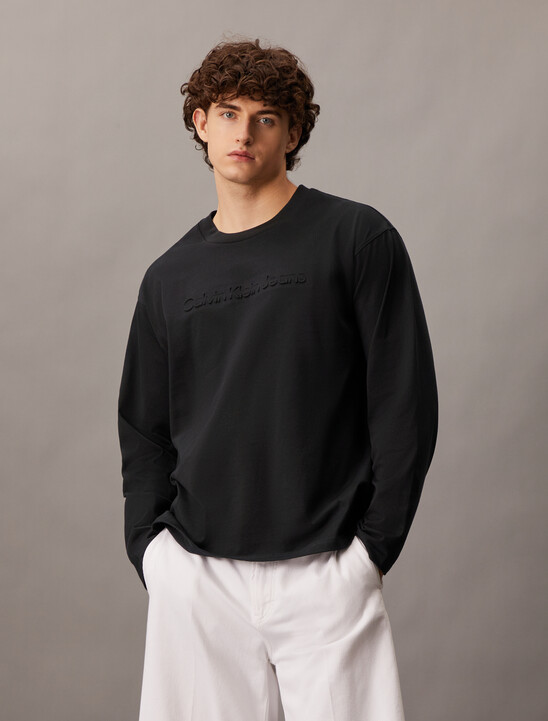 Institutional Logo Long Sleeve Tee