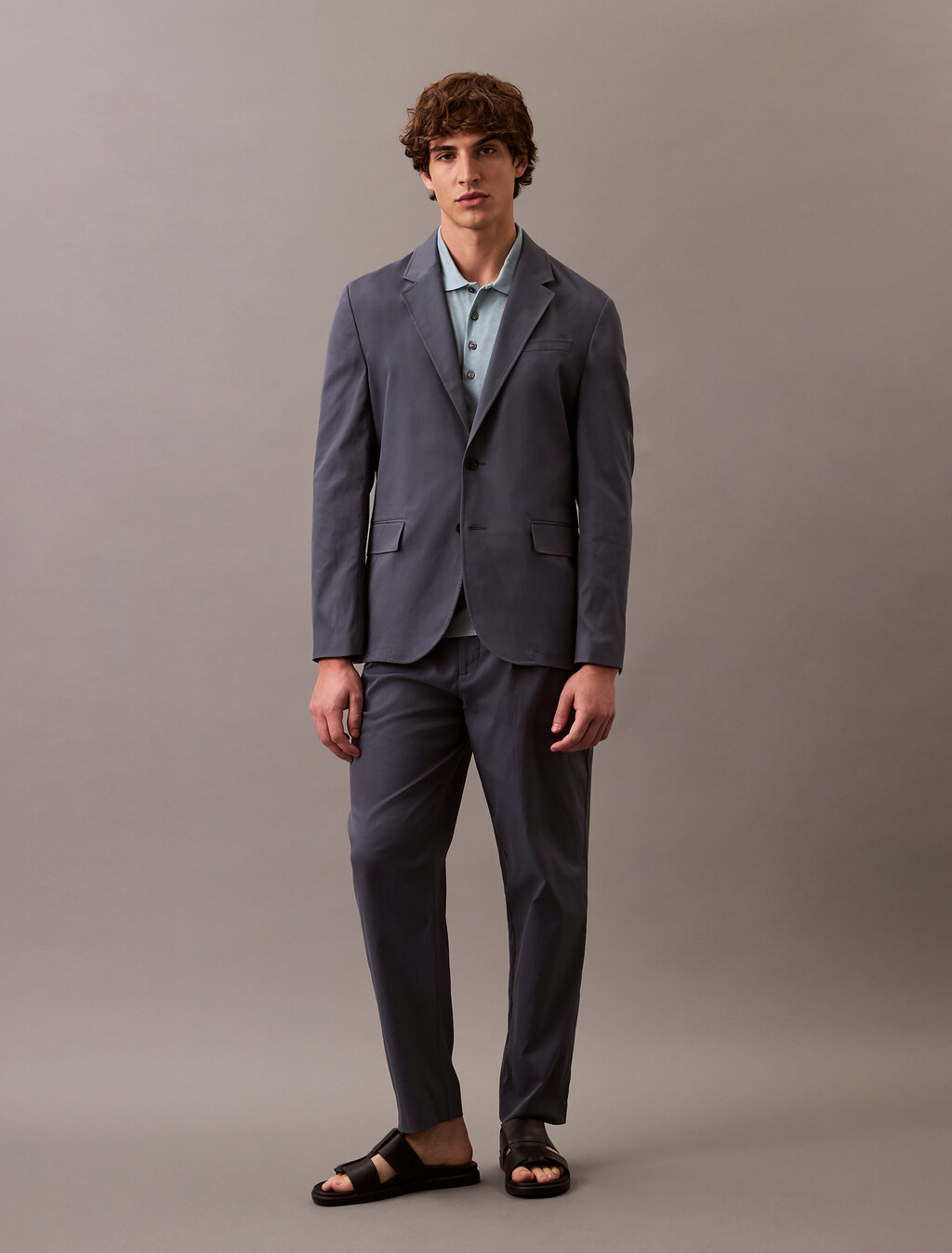 Slim Tech Travel Blazer, India Ink, hi-res