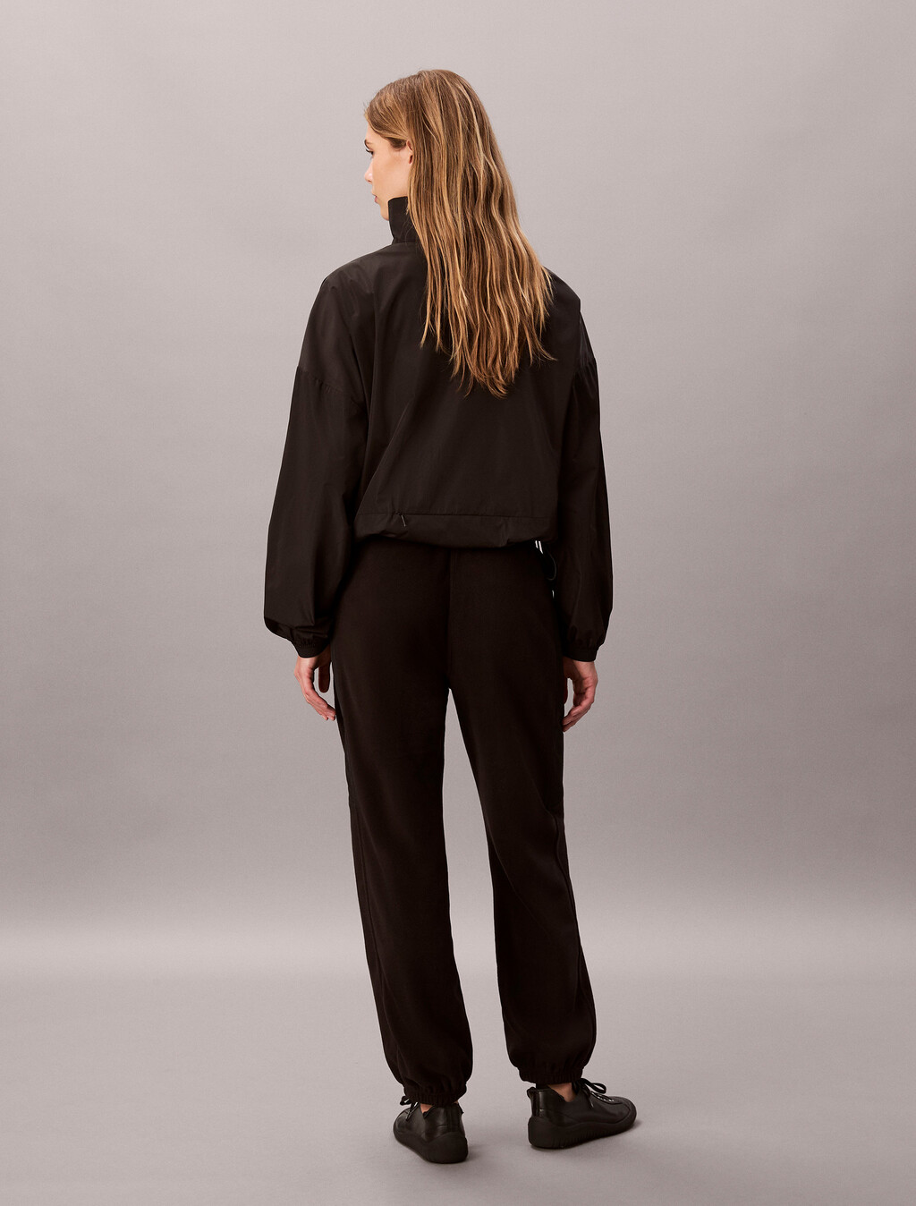 Polar Fleece Jogger, Black, hi-res