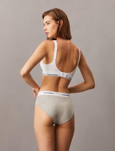 Icon Cotton Lift Bralette, White, hi-res