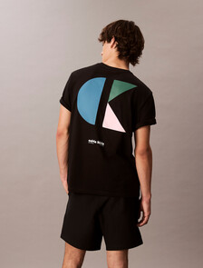 Graphic Logo T-shirt, Black, hi-res