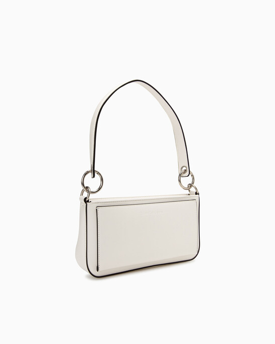 SCULPTED MONOGRAM SHOULDER POUCH