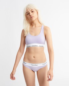 MODERN COTTON BIKINI, Vervain Lilac, hi-res