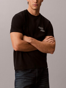 Cooling Classic Script Logo Tee, Black, hi-res