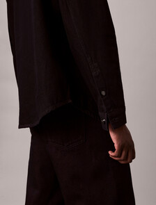 90's Denim Shirt Jacket, MERLOT, hi-res
