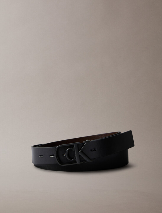 弧形 Monogram 搭扣雙面腰帶 32 公釐