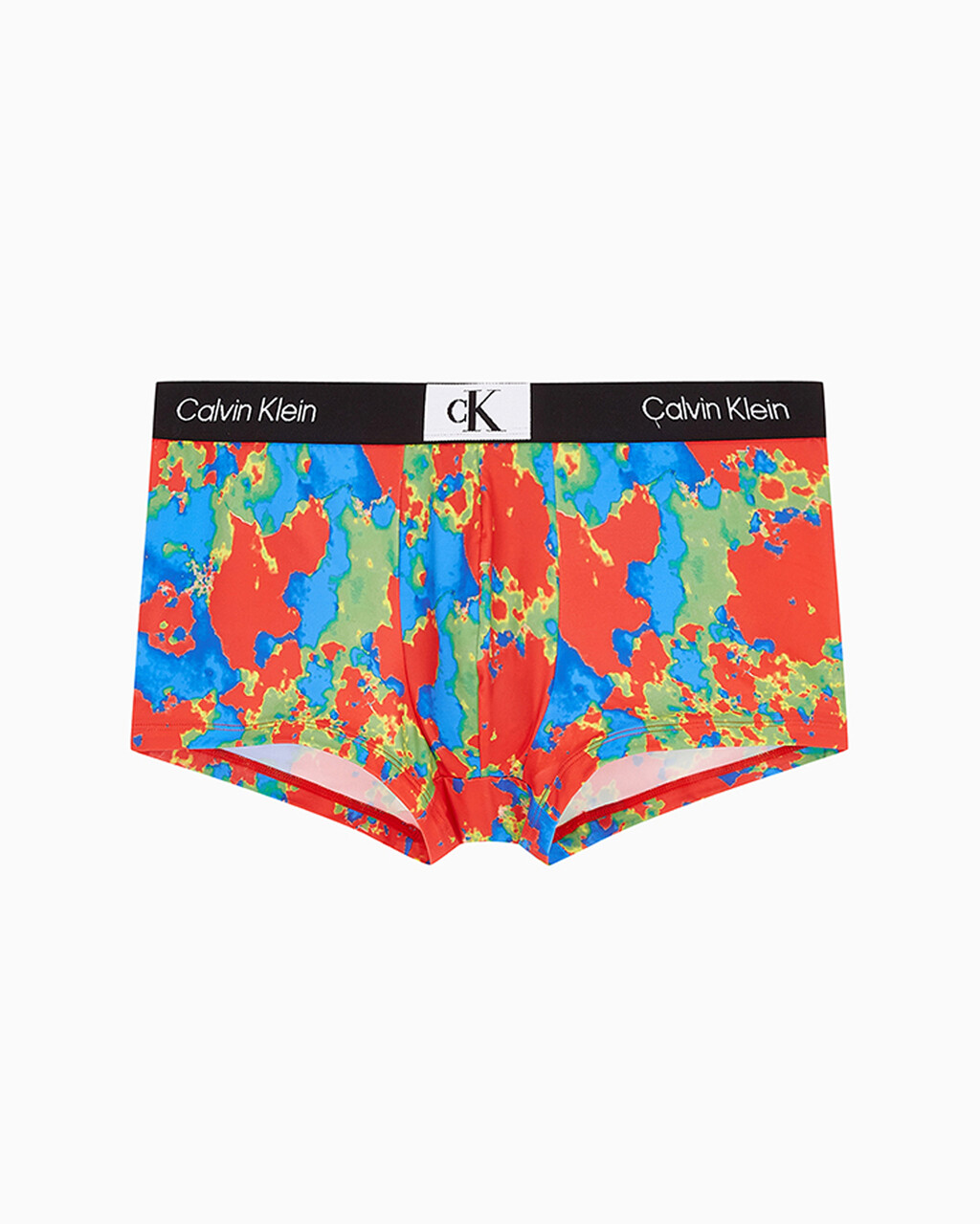Calvin Klein 1996 Micro Low Rise Trunks, TEMPERATURE PRINT_HAZARD, hi-res