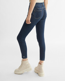 37.5 BODY ANKLE JEANS, Dark Blue Hem Embro, hi-res