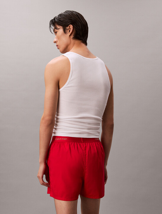 Lunar New Year Woven Cotton Slim Boxer