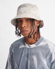 ORGANIC COTTON BUCKET HAT, Landscape Print, hi-res