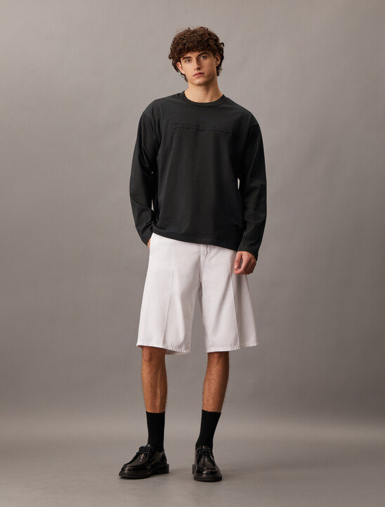 Institutional Logo Long Sleeve Tee