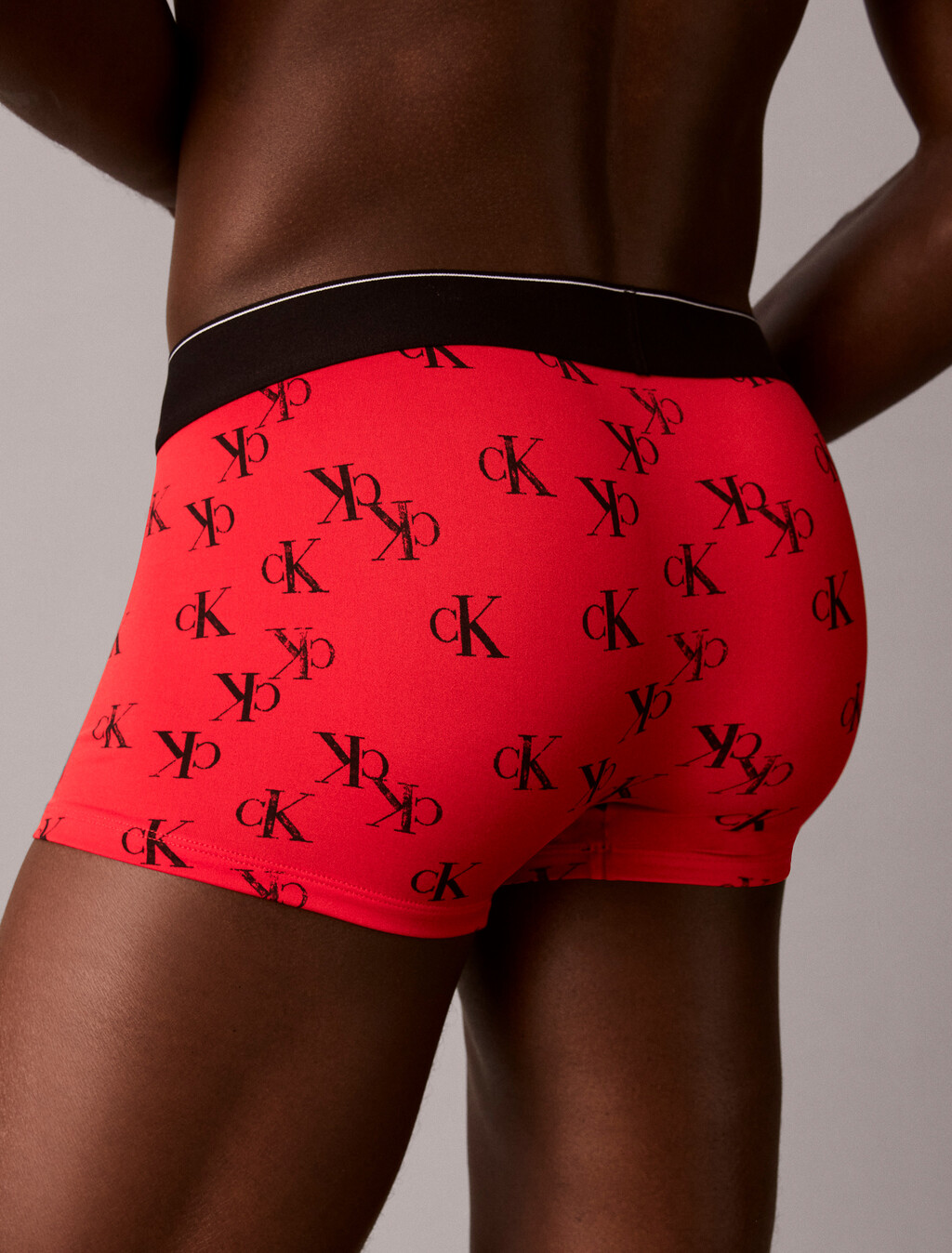 Graphic Monogram Low Rise Trunk, Smudge Logo CK Giga Goji Berry, hi-res