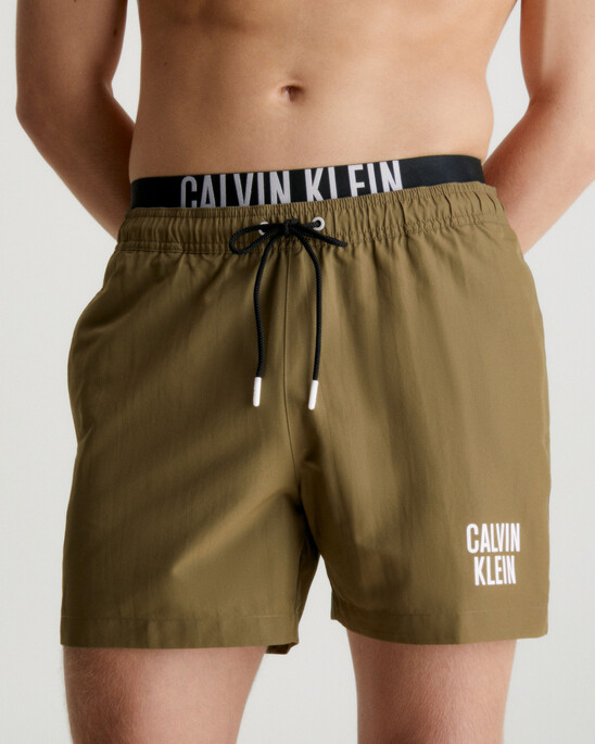 INTENSE POWER DOUBLE WAISTBAND SWIM SHORTS