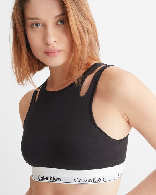 CUT OUT LIGHTLY LINED BRALETTE