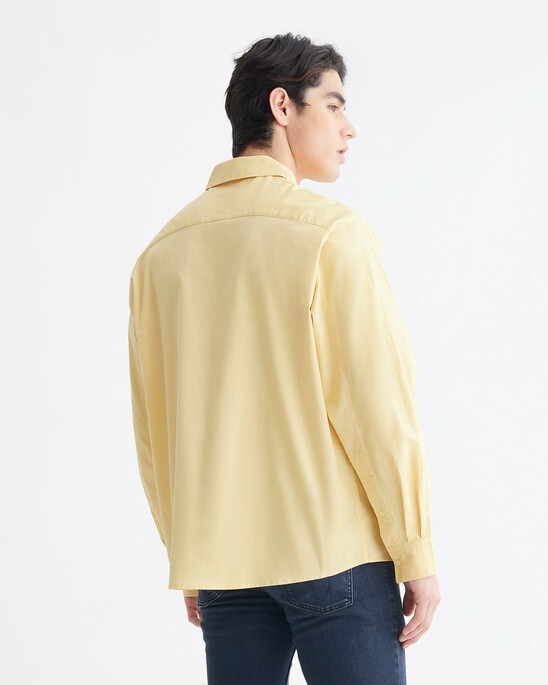 Standards Oversized Cotton Button-Down Shirt