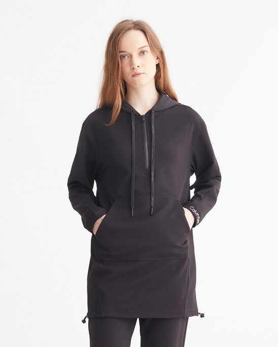 CK Effect Hooded Sweat Dress