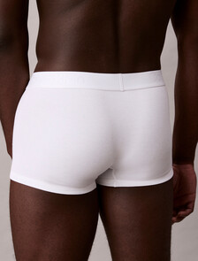 Trunks - CK Black Cotton, White, hi-res