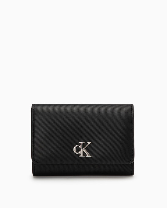 MINIMAL MONOGRAM 中型三摺式銀包