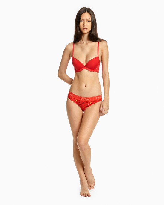 Seductive Comfort Lotus Floral 托高半罩胸罩