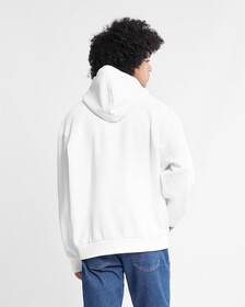 Archive Logo Fleece Hoodie, Brilliant White, hi-res