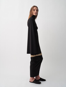 Sully層次中長半身裙, BLACK+ SAND, hi-res