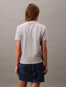 CLASSIC SLIM T 恤, HEROIC GREY HEATHER CM1BK 08, hi-res