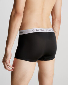 Micro Stretch Wicking 3 Pack Low Rise Trunks, BLACK W/ DARK OLIVE/DAPPLE GREY/BEL AIR, hi-res