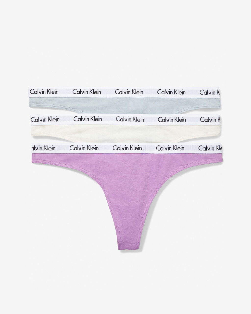 CAROUSEL THONG 3 PACK, Silver Springs/Vanilla Ice/Iris Orchid, hi-res