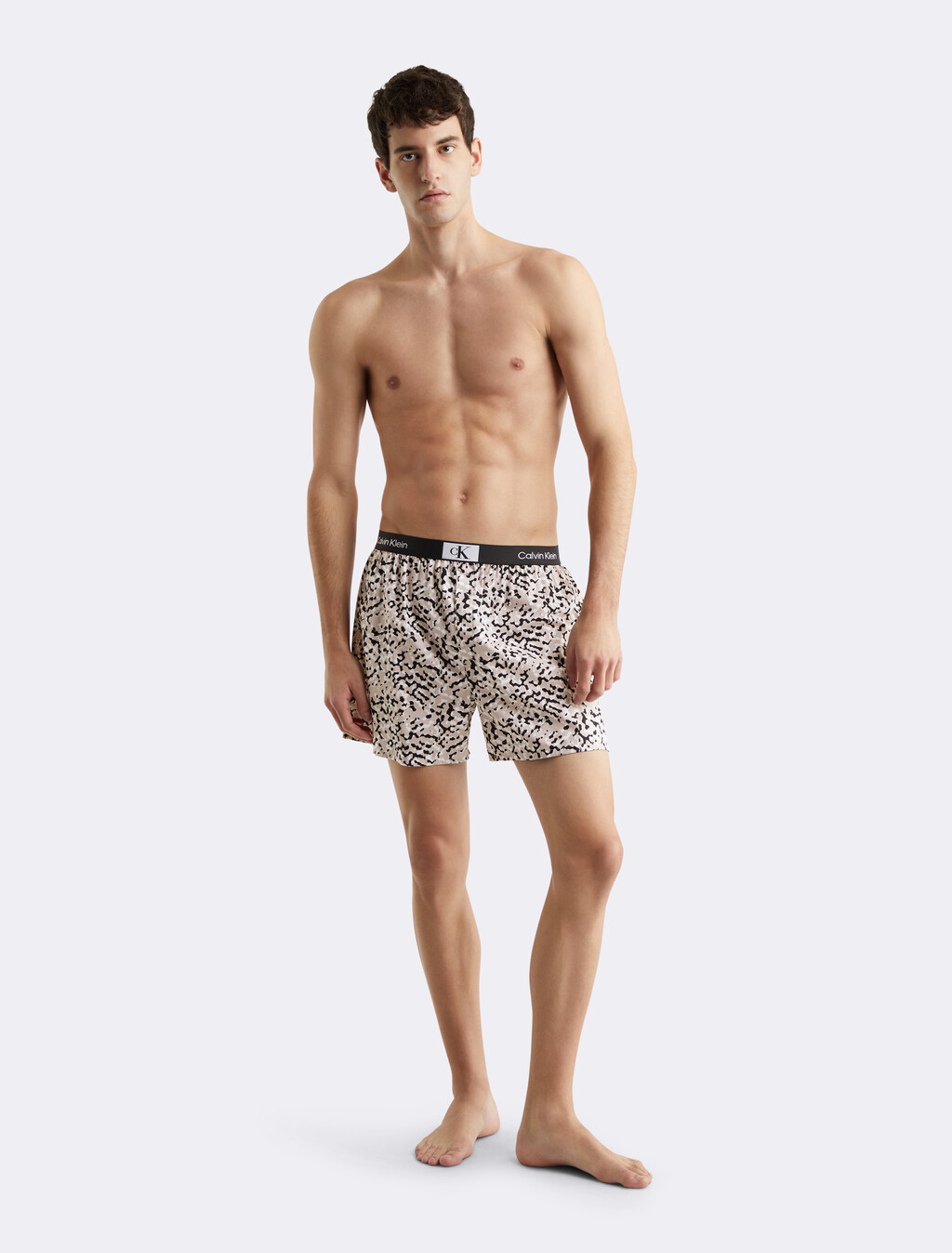 Calvin Klein 1996 平角內褲, PRINT/CLOUD GRY, hi-res