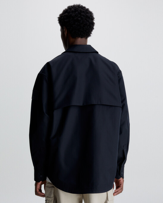 Soft Twill Shirt Jacket